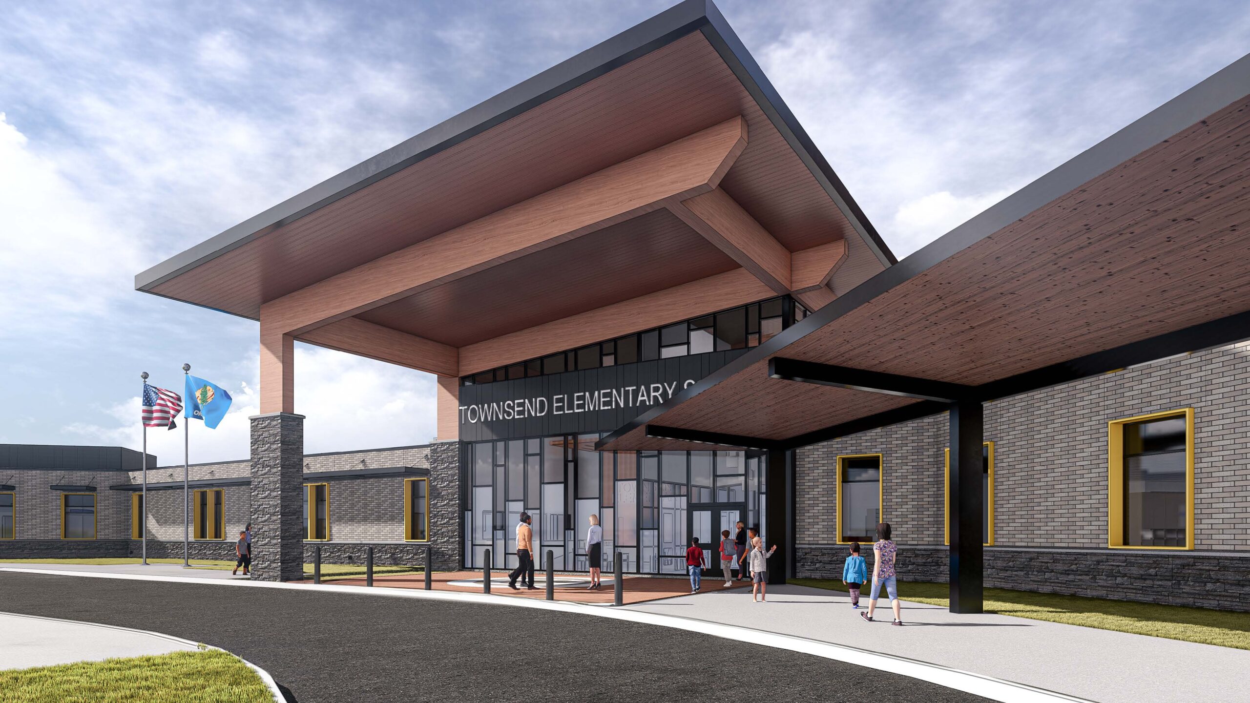 New Townsend Elementary — New elementary school · Aggregate piers in Del City, Oklahoma